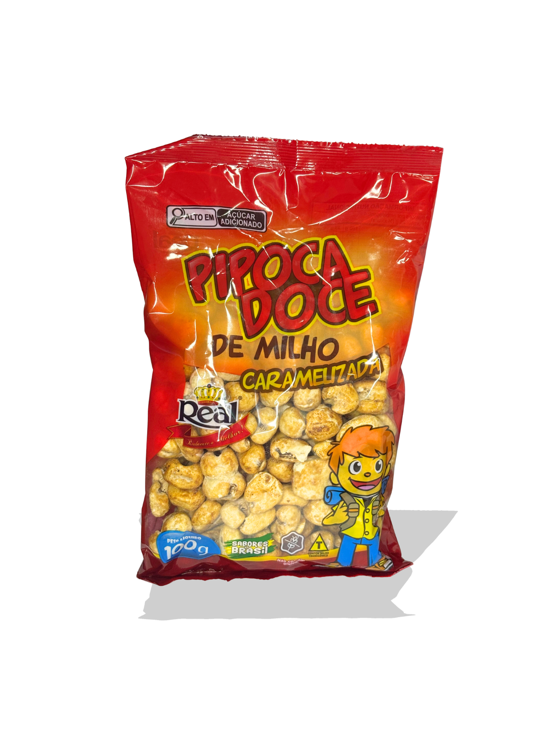 Pipoca doce de milho Caramelizada